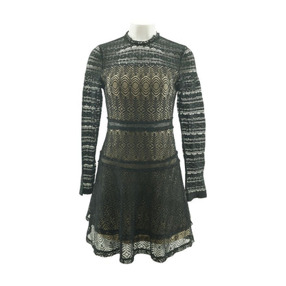 Black Formal Mini Dress