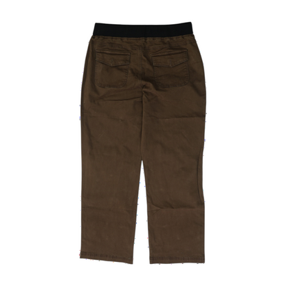 Brown Straight Jeans