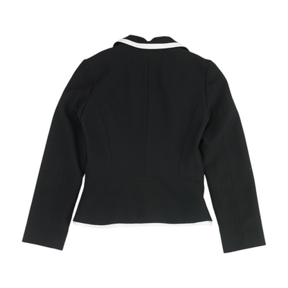 Black Solid Blazer
