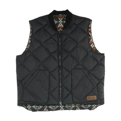 Black Solid Vest
