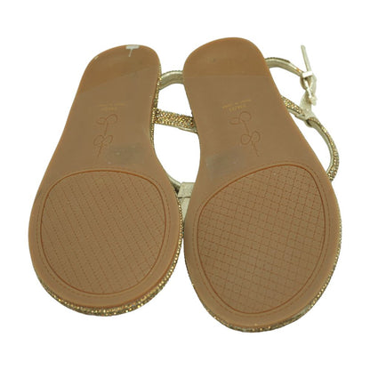 Gold Flat Sandals