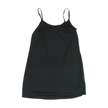 Black Solid Nightgown