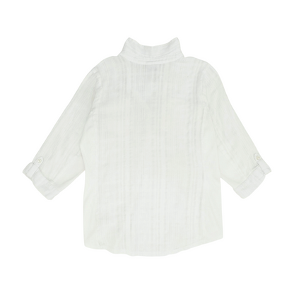 White Striped Button Down