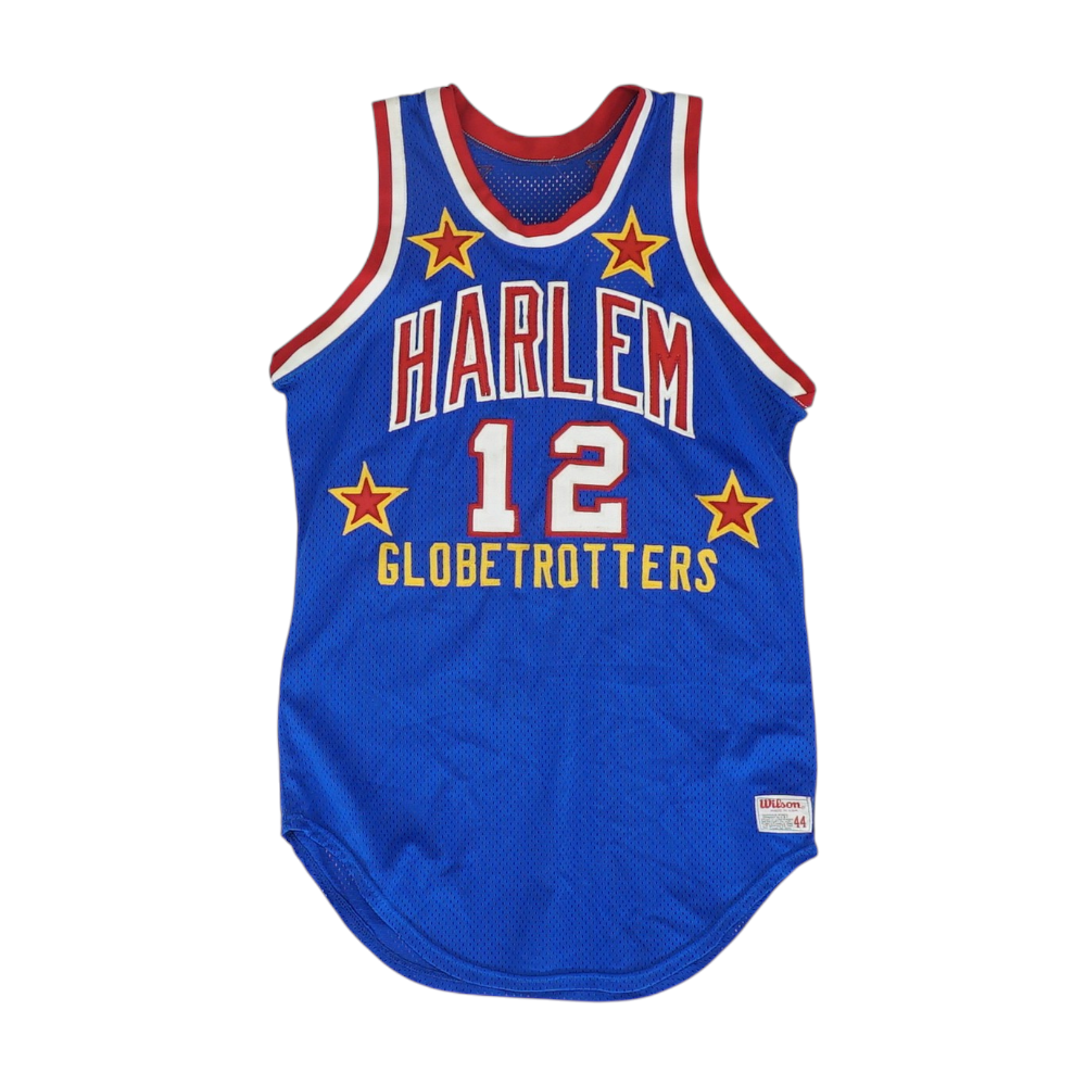 Men's Blue Harlem Globetrotters Sleeveless Jersey
