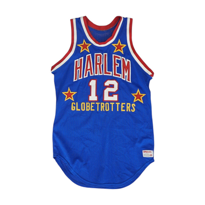 Men's Blue Harlem Globetrotters Sleeveless Jersey