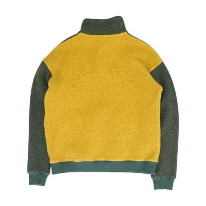 Yellow Color Block Pullover