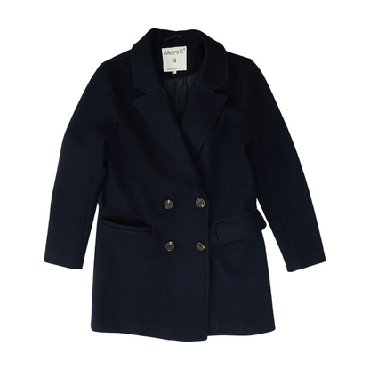 Navy Solid Coat
