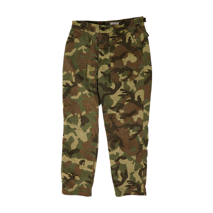 Brown Camo Regular Pants