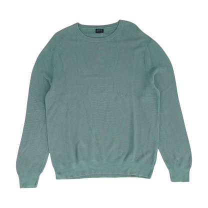 Green Solid Pullover Sweater