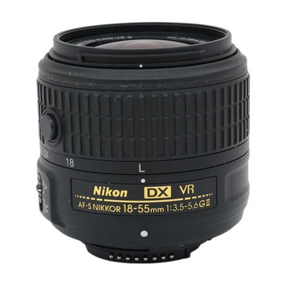 18-55mm f/3.5-5.6 G II VR Lens