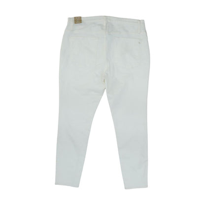 Ivory High Rise Skinny Leg Jeans