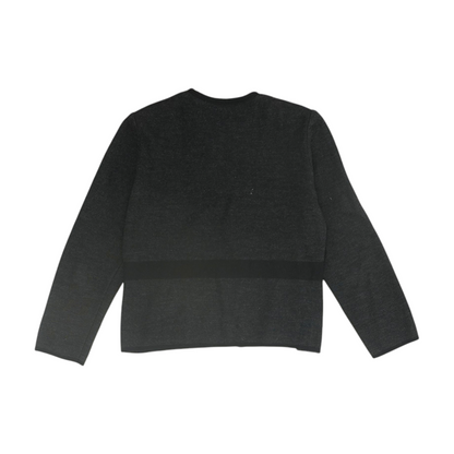 Black Solid Blazer