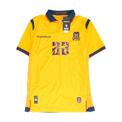 Men's Yellow Ecuador Short Sleeve Jersey