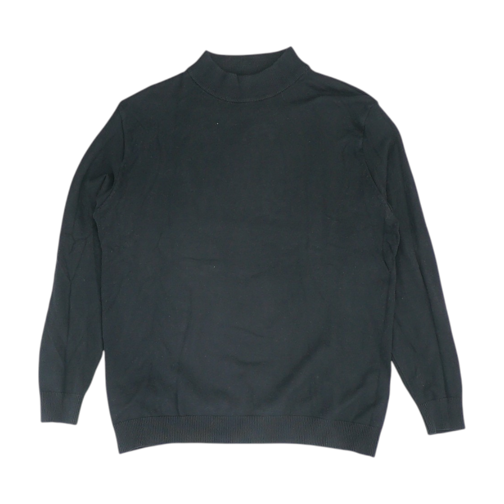 Pull&Bear Black Pullover Sweater – Image 1