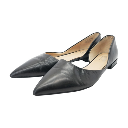 Black Slip-On Flats