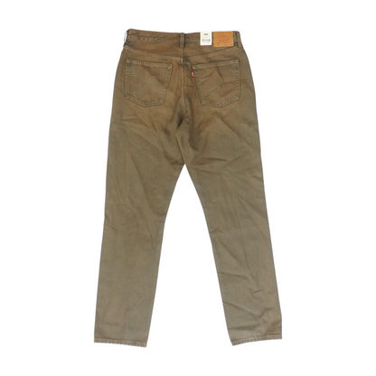 501 Brown Straight Jeans