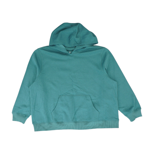 Green Plus Solid Hoodie Pullover