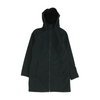 Black Tall Solid Coat
