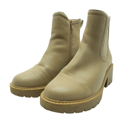 Beige Boots Shoes