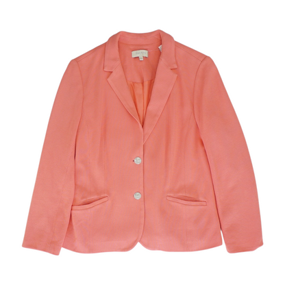 Pink Solid Blazer