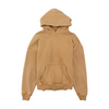 Tan Solid Hoodie Pullover