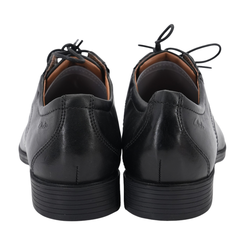 Black Lace-Up Dress Shoes