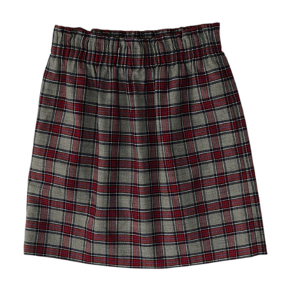 Multi Plaid Mini Skirt