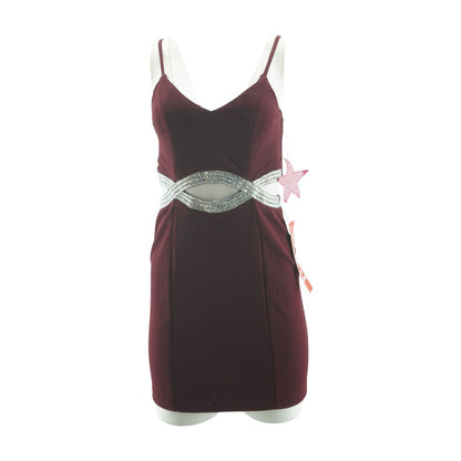 Maroon Mini Dress