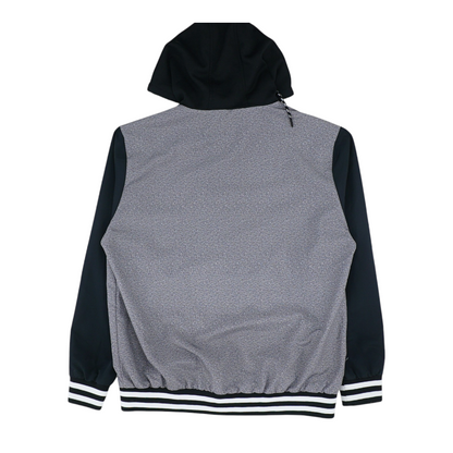 Gray Color Block Jacket