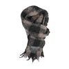 Geoffrey Beene Black Check Wool Scarf – Image 1