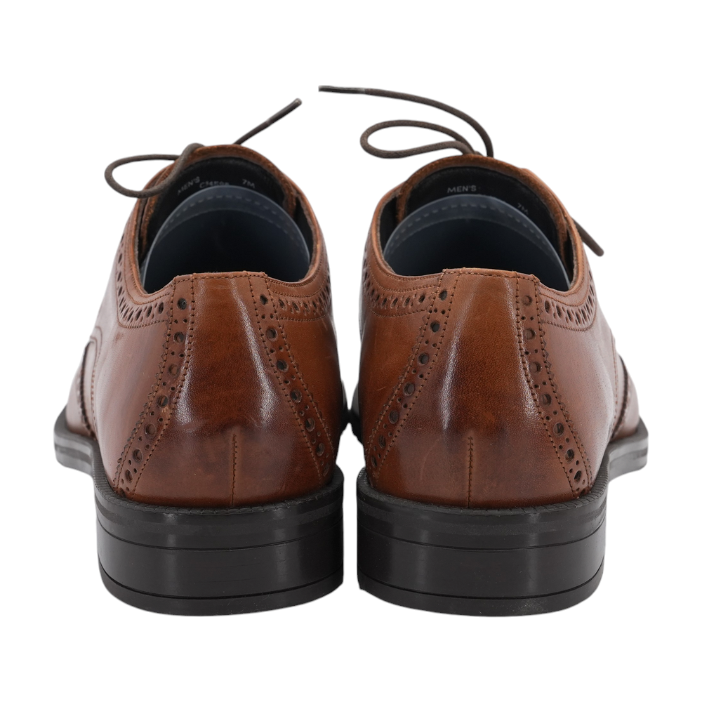 Brown Lace-Up Dress Shoes