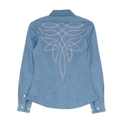 Blue Long Sleeve Button Down