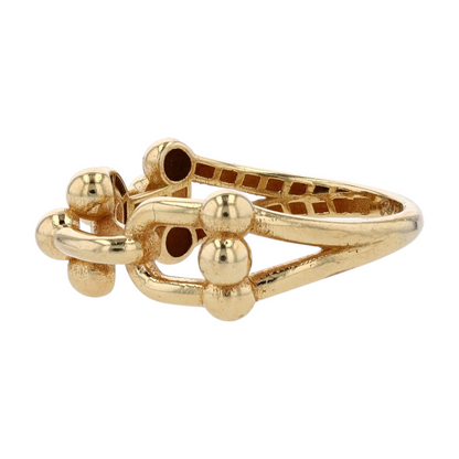 18K Yellow Gold Fashion Ring