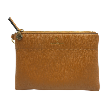 Tan Wristlet Wallet