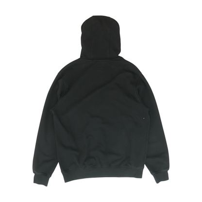 Black Solid Hoodie Pullover