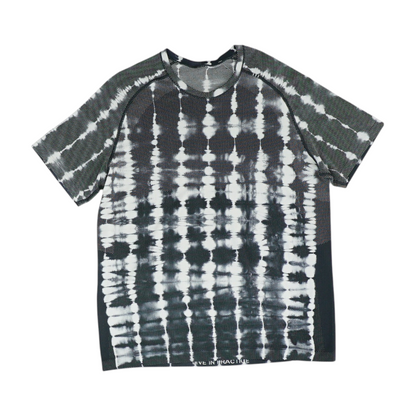 Navy Print Active T-Shirt