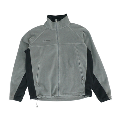Vintage Gray Color Block Jacket