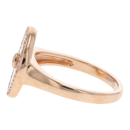 1/10 ctw 14K Rose Gold Statement Ring