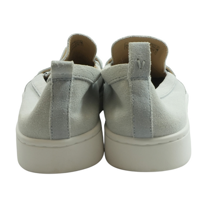Gray Slip-On Flats