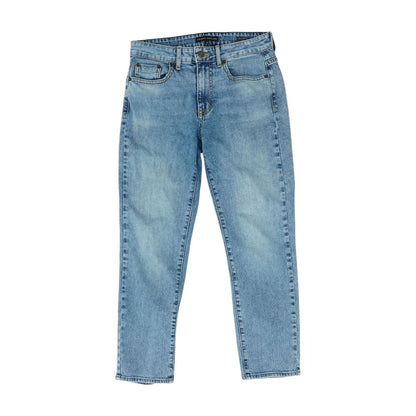 Blue Solid Jeans