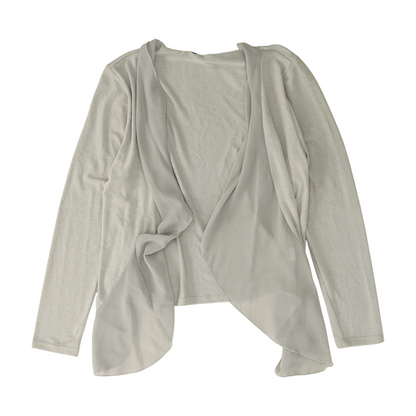 Gray Cardigan Sweater