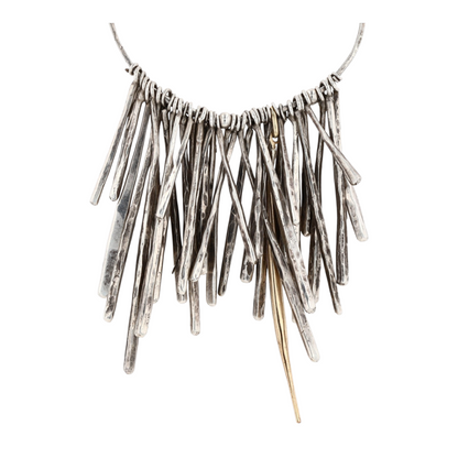 Sterling Silver Statement Necklace