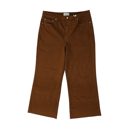 Brown Wide Leg Jeans