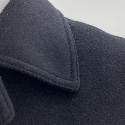 Black Vintage Gianni Wool-Cashmere Blend Coat