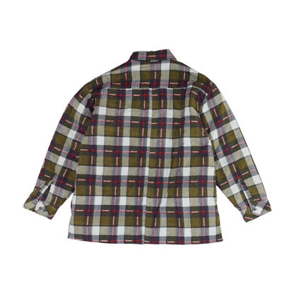 Olive Plaid Jacket