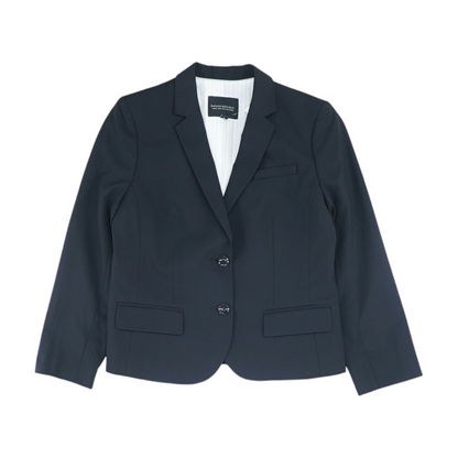 Black Solid Blazer