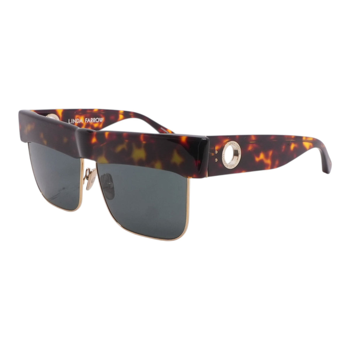 Tortoise Rosalie Browline Sunglasses
