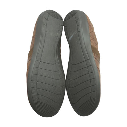 Lisa Brown Slip On Athletic Shoes