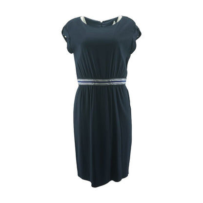 Navy Midi Dress