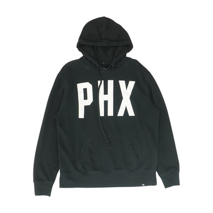 Black Solid Hoodie Pullover